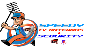Speedy TV Antennas and Security Logo